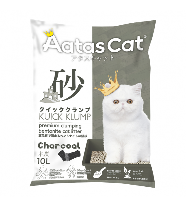 (BUNDLE) Aatas Cat Kuick Klump Bentonite Cat Litter C..