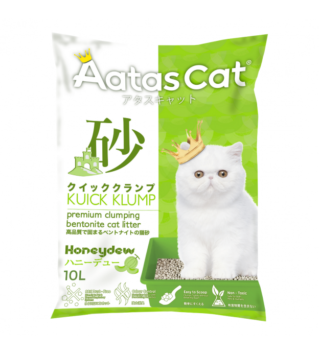 (BUNDLE) Aatas Cat Kuick Klump Bentonite Cat Litter H..