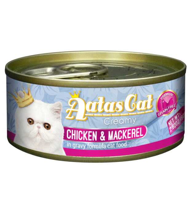 23% OFF: Aatas Cat Creamy Chicken & Mackerel in Gravy..