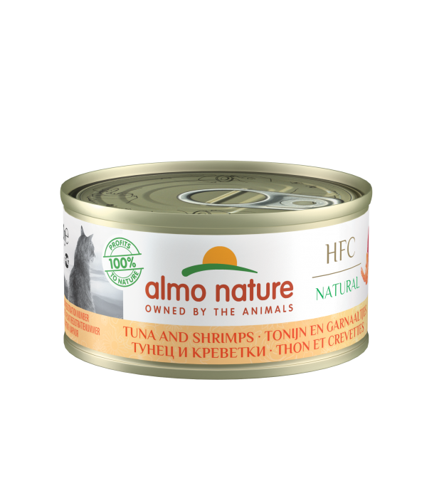 Almo Nature HFC Natural Tuna and Shrimps 70g