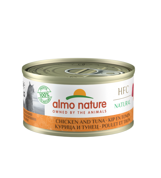 Almo Nature HFC Natural Chicken and Tuna 70g