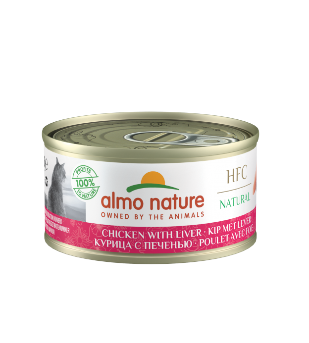 Almo Nature HFC Natural Chicken with Liver 70g