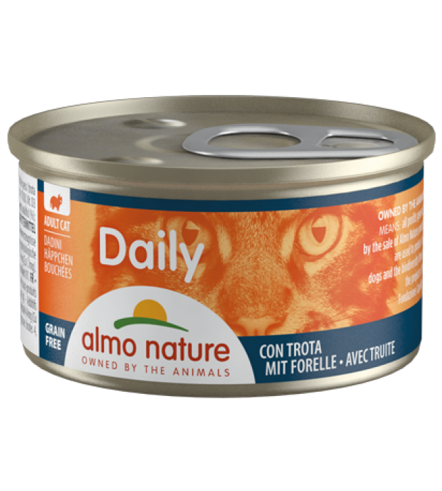 Almo Nature DAILY Chunks with Trout 85g