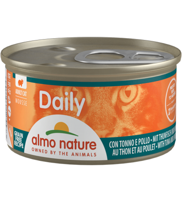 Almo Nature Daily Mousse With Tuna And Chicken 85g
