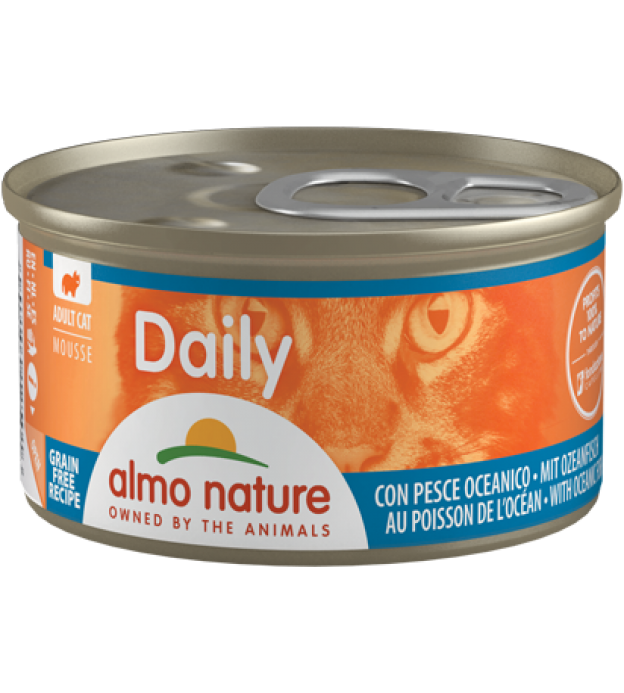 Almo Nature Daily Mousse With Oceanic Fish 85g