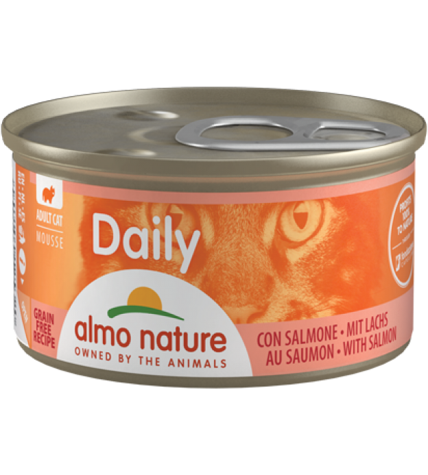 Almo Nature Daily Mousse With Salmon 85g