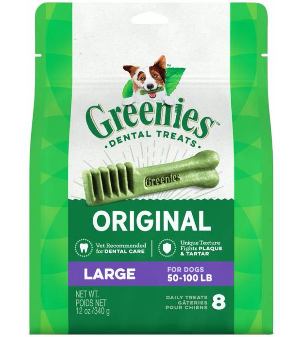 Greenies Original Large Dental Dog Treats (12oz)