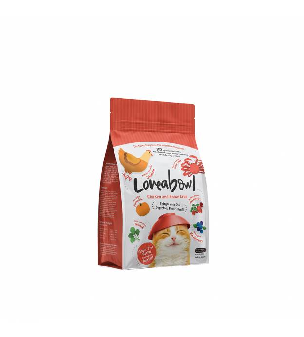 Loveabowl Chicken & Snow Crab Cat Dry Food