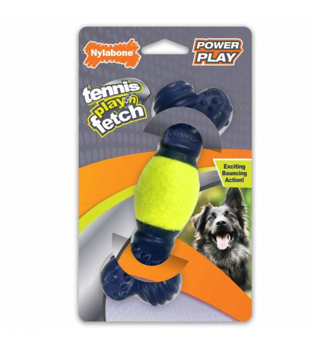 Nylabone Power Play Tennis Play 'n Fetch Interactive ..