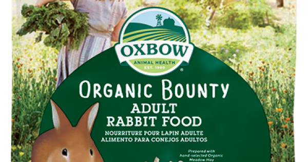 oxbow organic bounty rabbit food