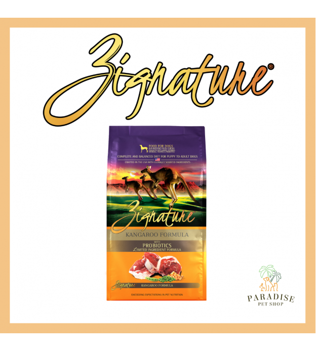 34% OFF: Zignature Kangaroo Grain Free Dry Dog Food