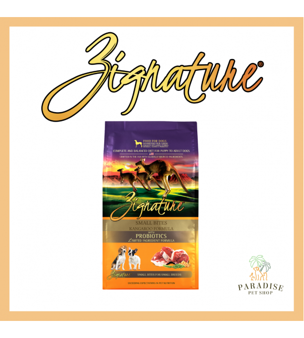 34% OFF: Zignature Kangaroo Small Bite Dry Dog Food (..