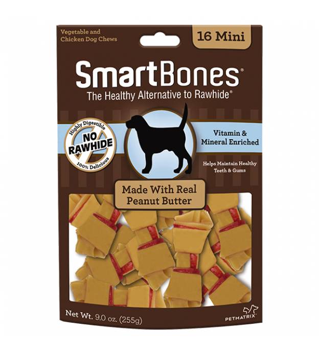 SmartBones Peanut Butter Classic Bone Chews