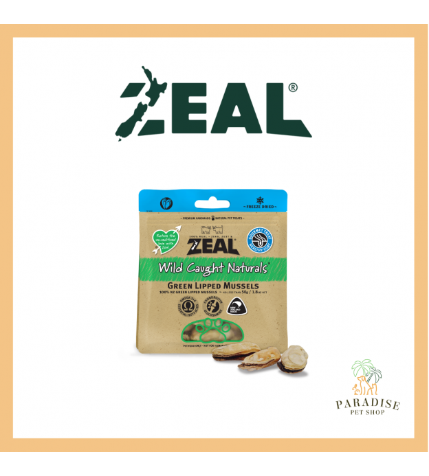 Zeal Free Range Freeze Dried Cat and Dog Treats (Gree..